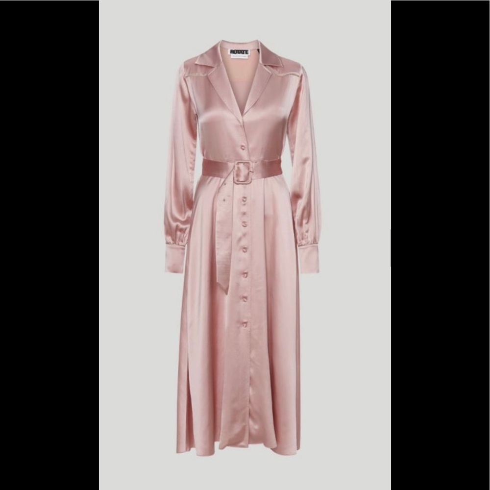 Rotate Birger Jojo Dress size 36 in Misty Rose